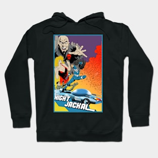 Night Jackal Comic Cover Art Hoodie